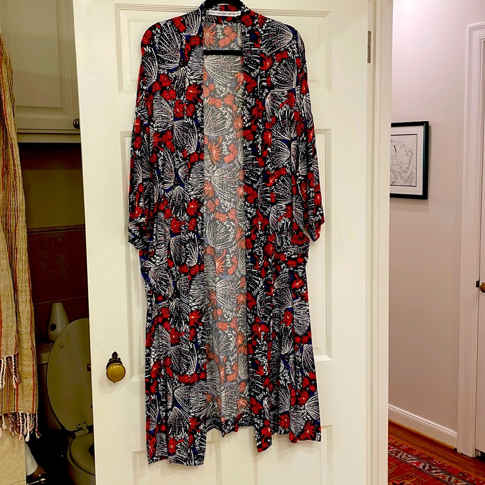 Gorgeous kimono or duster.
